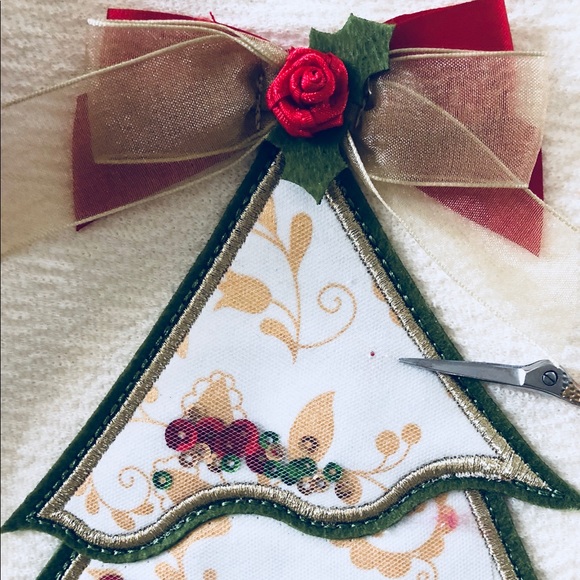 Baby Girl Christmas Appliqué 2 Piece Set 3Mos NWT - Picture 8 of 8